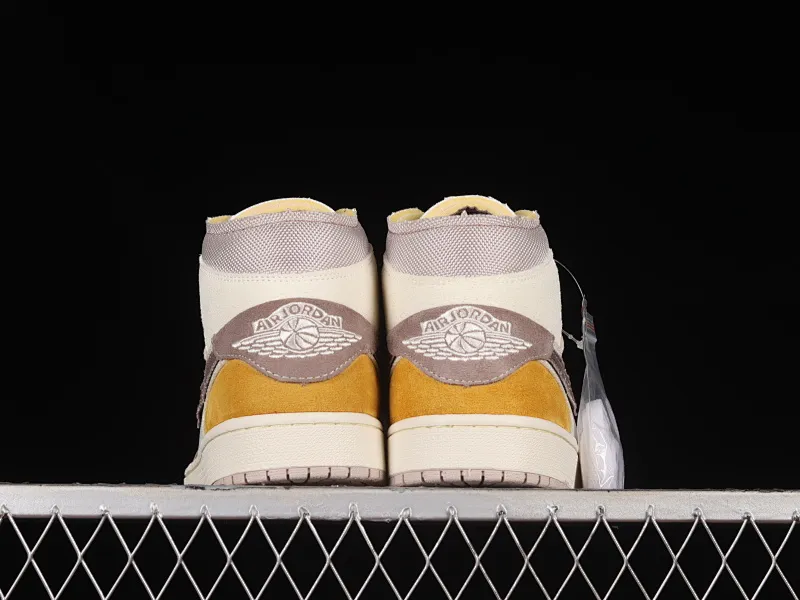 All categories Air Jordan Jordan series basketball shoes Air Jordan 1 Mid Air Jordan 1 Mid "Craft Sail" AJ1 Joe 1 brown gray China basketball shoes DM9652-102